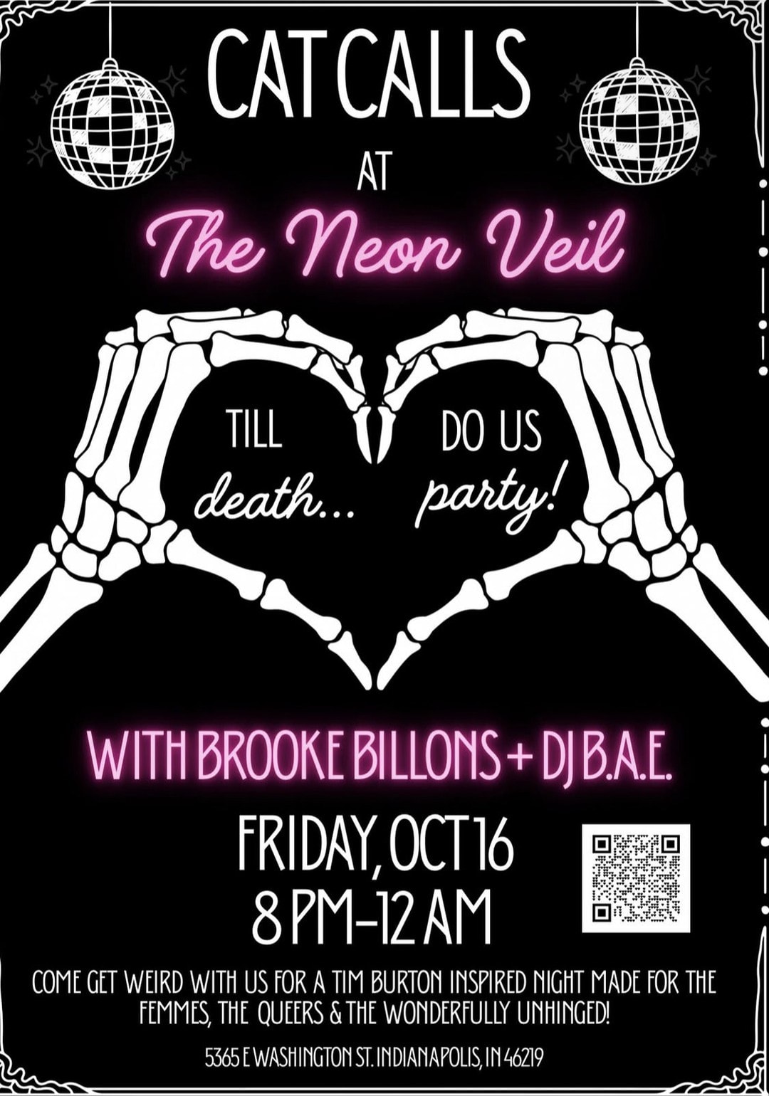Cat Calls at The Neon Veil flyer